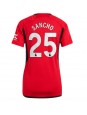 Ženski Nogometna dresi replika Manchester United Jadon Sancho #25 Domači 2023-24 Kratek rokav